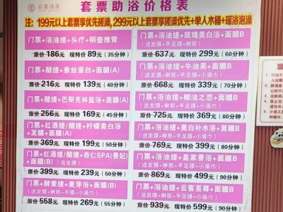 武汉桑拿哪里好？大众浴场和精品水疗对比推荐